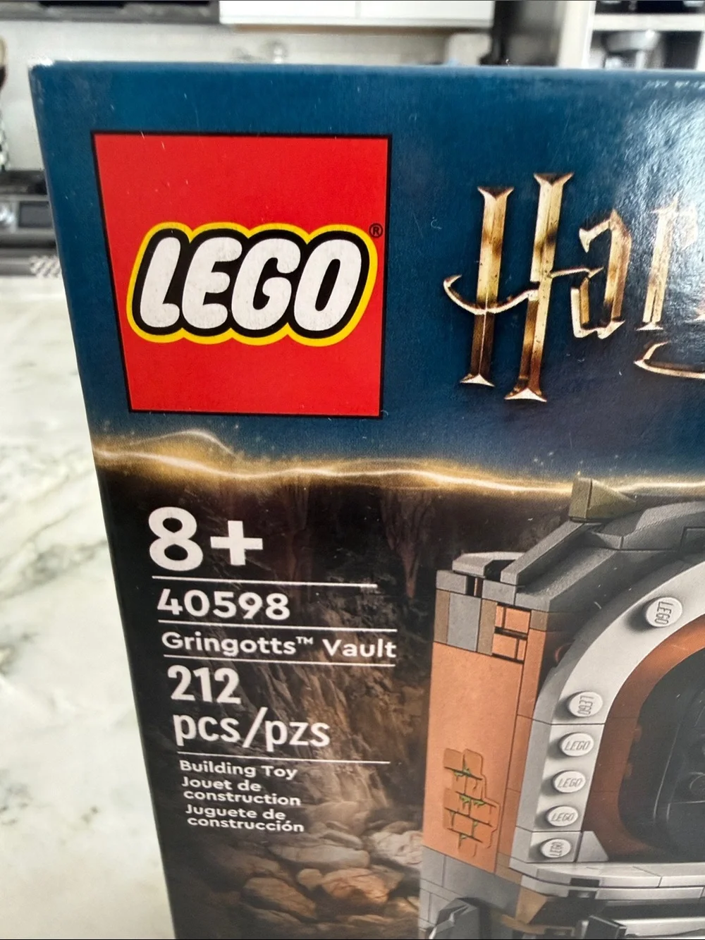 LEGO 40598 Harry Potter Gringotts Vault Set NWT UNOPENED RETIRED